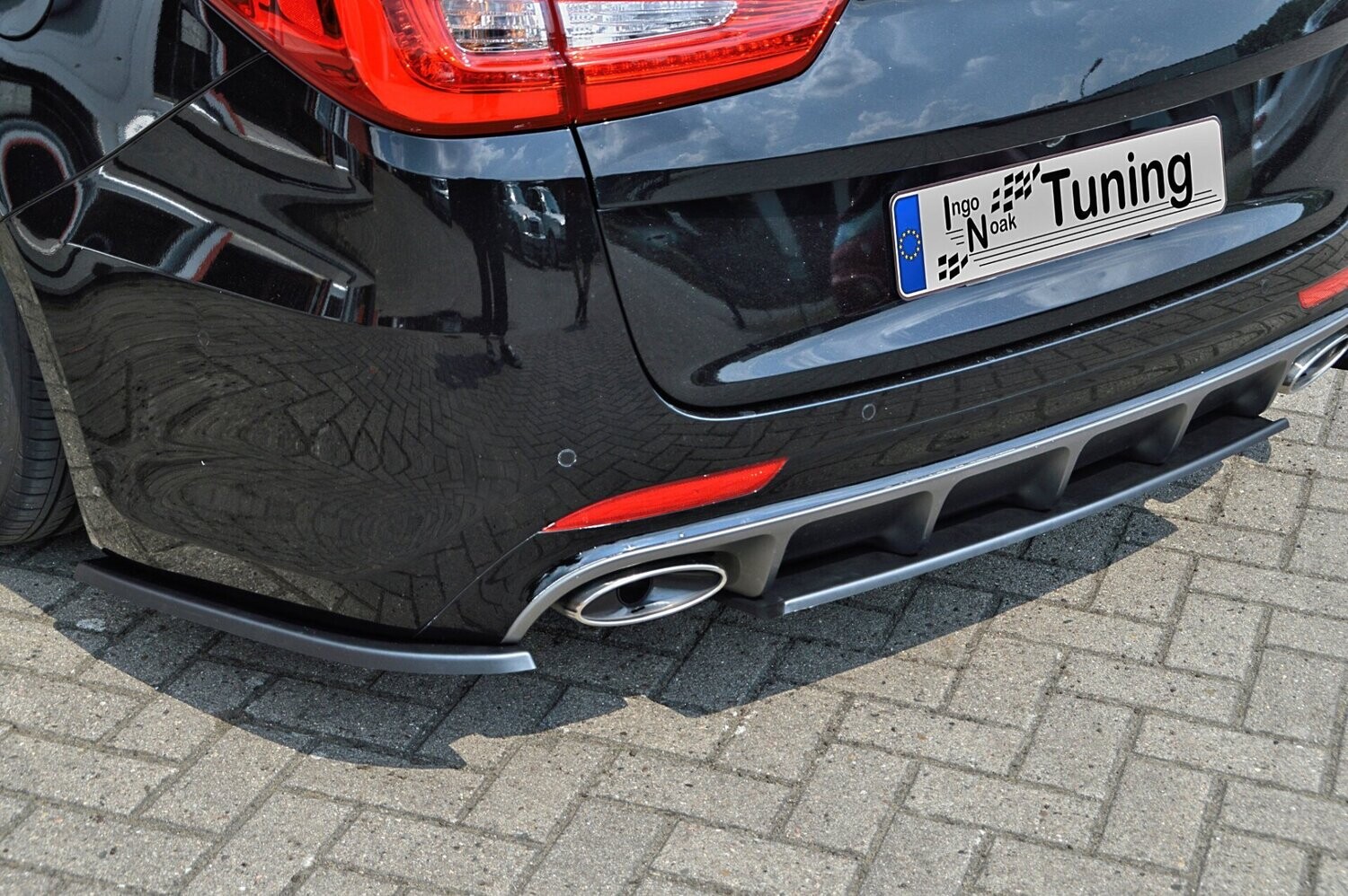 Achterschort middendeel + zijdelen Kia Optima JF Sportswagon ABS