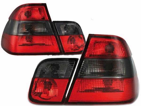 Taillights BMW E46 98-01 clear 2001 look
