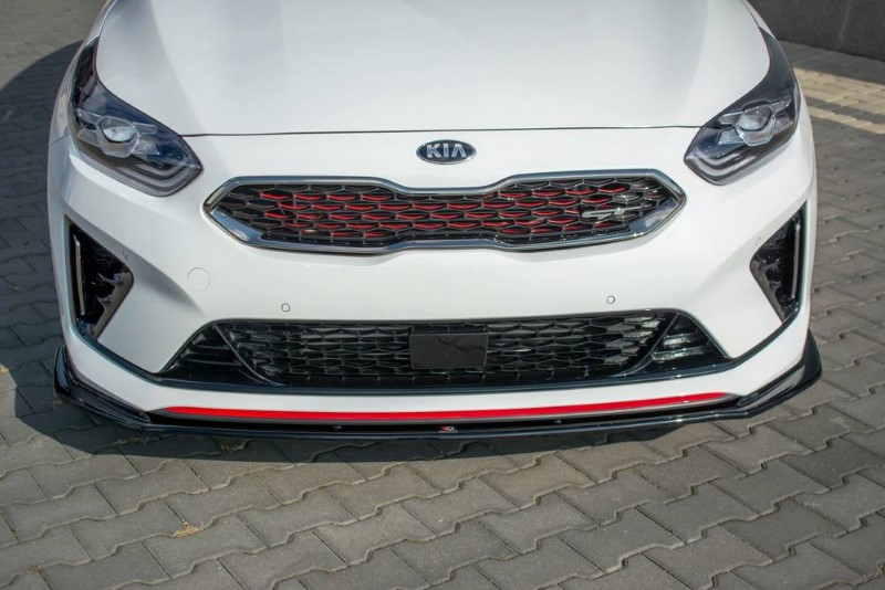 Voorspoiler Kia ProCeed GT Mk 3 V.3 Glanzend Zwart