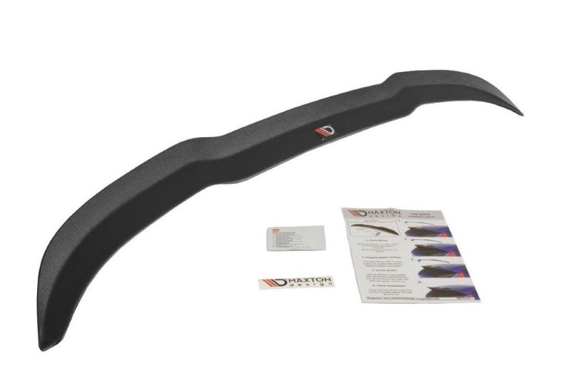 Spoilerkap Ford Fiesta Mk8 ST / ST-Line V.1 Glanzend Zwart Maxton