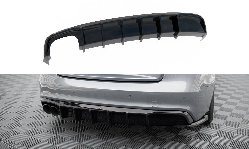 Achter Diffuser Audi A5 S-line Coupe / Sportback 8t Facelift (Single Side Dual Exhaust Version)