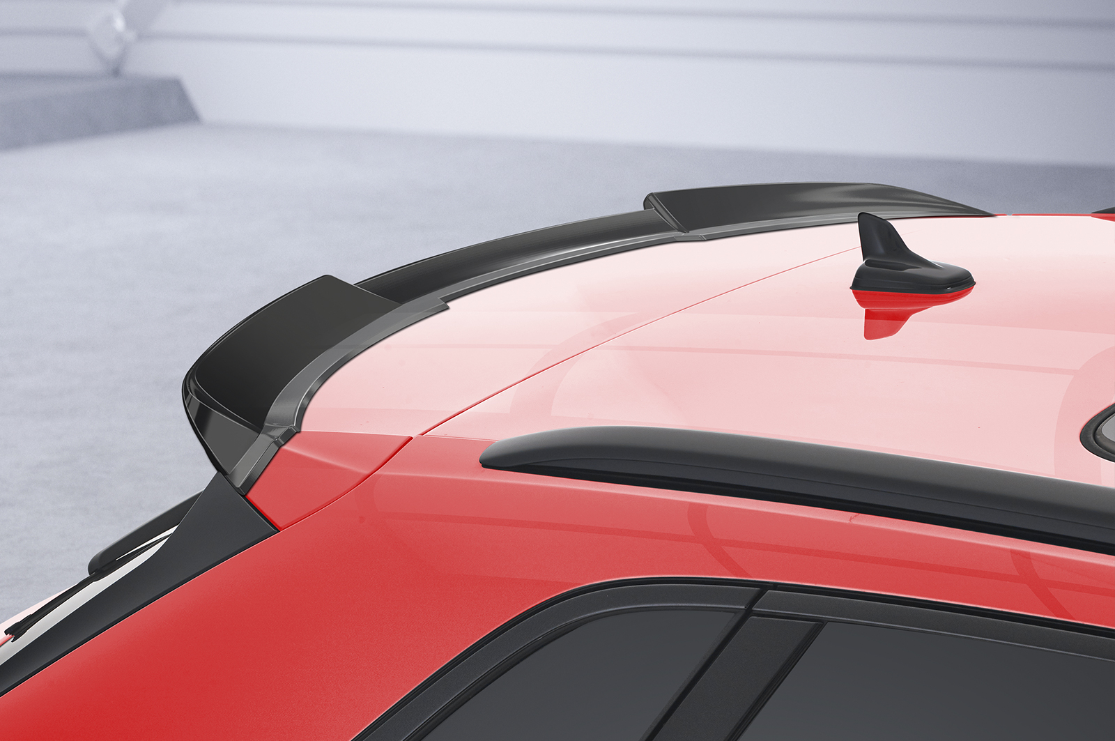 Spoiler Audi Q3 S-Line F3 CSR Glans Zwart