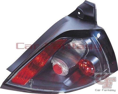 Luces traseras Renault Megane 03-.. 5 door claro negro