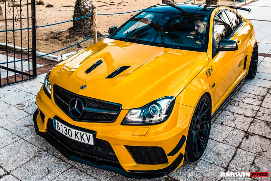 Mercedes Benz W204 C-Klasse Coupe BKSS Style Carbon Wide Full Body Kit 2012-2014
