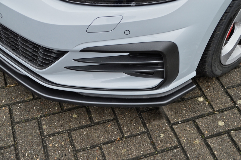 Voorspoiler Volkswagen Golf 7 GTI GTD 17-20 Glans Zwart