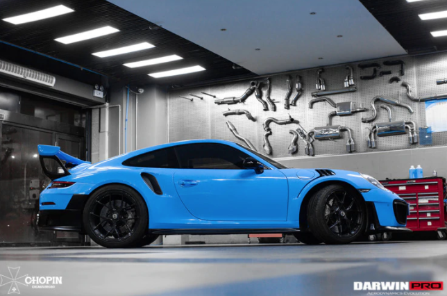 Porsche 911 991.2 Turbo/S GT2RS Style Deels Carbon Fiber Full Body Kit 2016-2019
