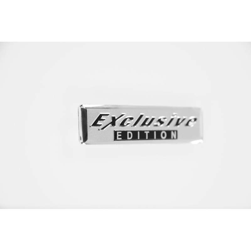 Aluminium Embleem/Logo - EXCLUSIVE EDITION - 7,3x1,7cm