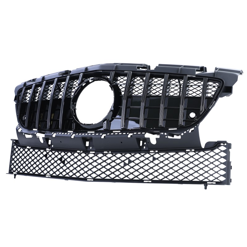 Grillen set Mercedes SLK R172 GT-R Look Zwart
