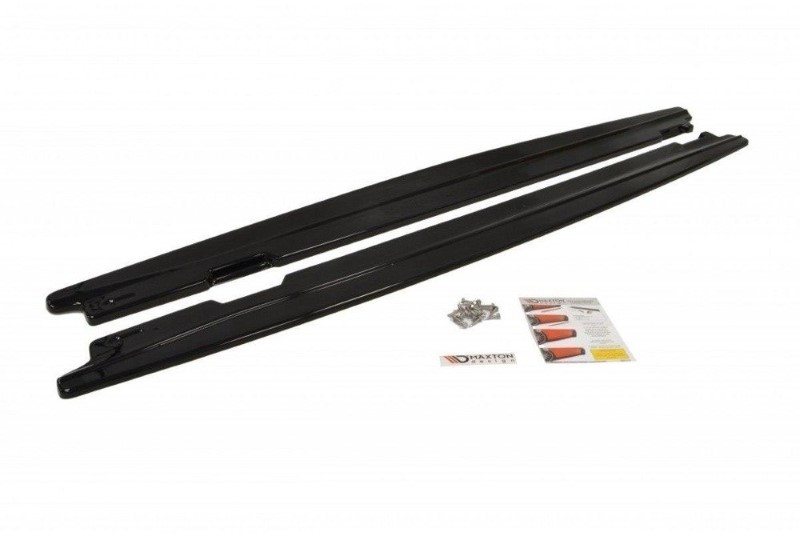 Zijskirts Diffusers BMW 5 E60/61 M-PACK Glanzend Zwart