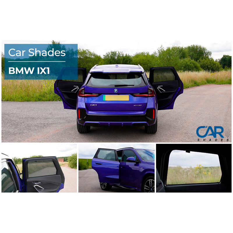 Set Car Shades (achterportieren)  BMW X1 & iX1 (U11) 2022- (2-delig)
