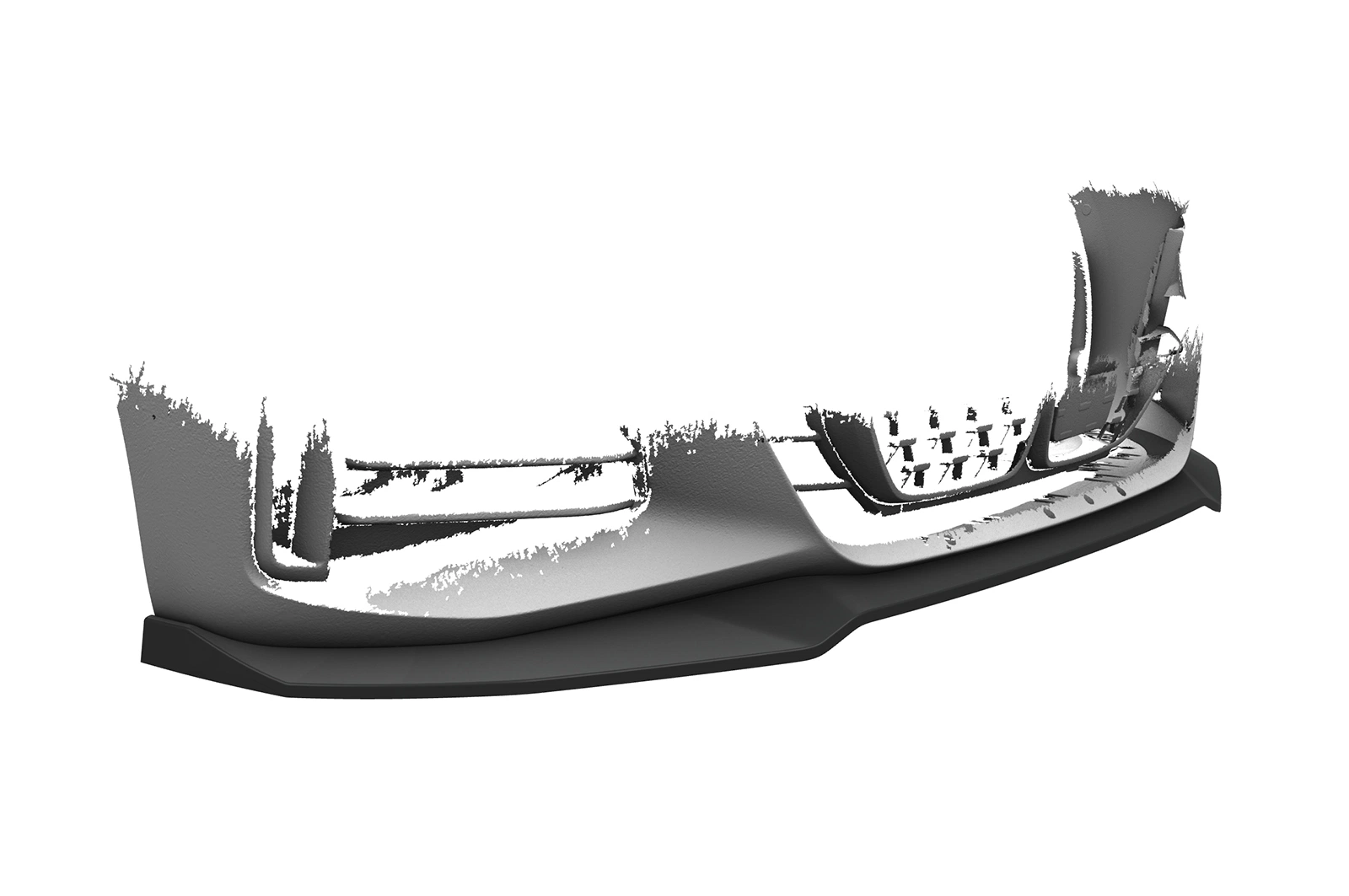 Voorspoiler BMW 4er (G26) / i4 M-Paket Glans Zwart (07/2020–)