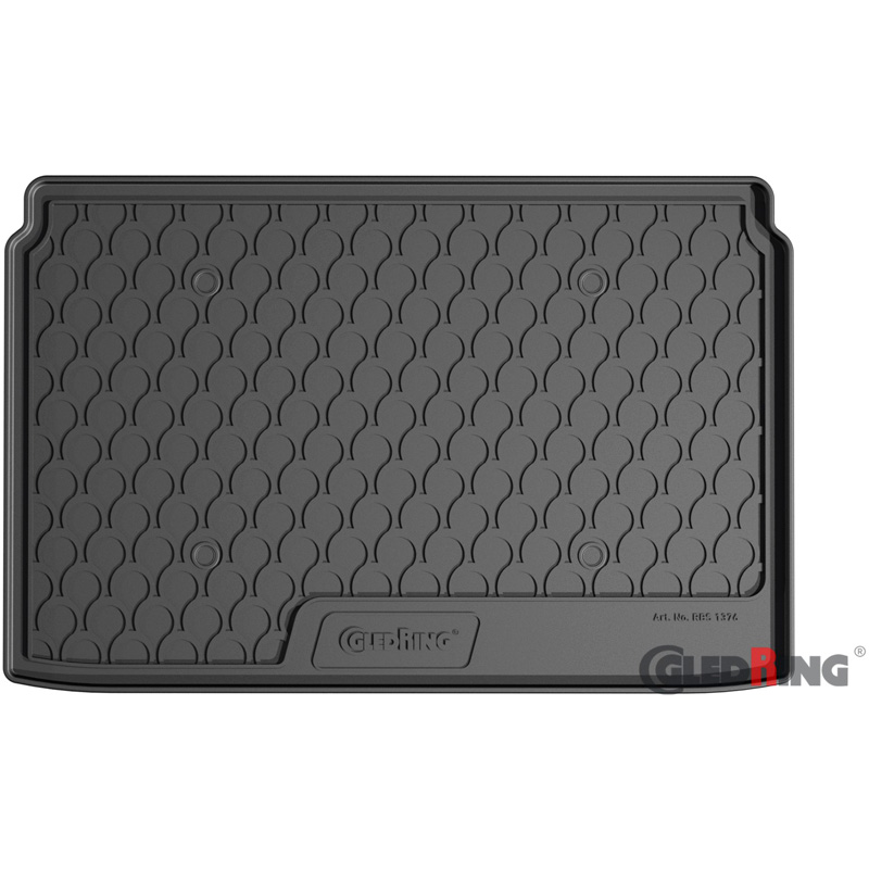 Gledring Rubbasol (Rubber) Kofferbakmat  Lancia Ypsilon (L21) MHEV 2024- (Lage laadvloer)