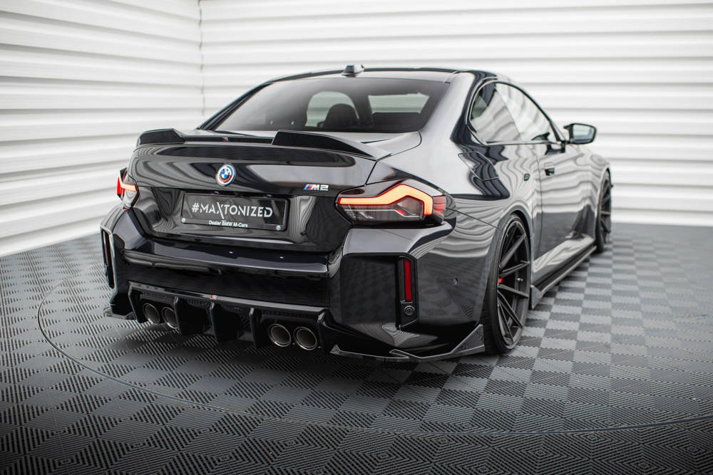 Zijdiffusers V.4 BMW M2 G87 Maxton Glans Zwart
