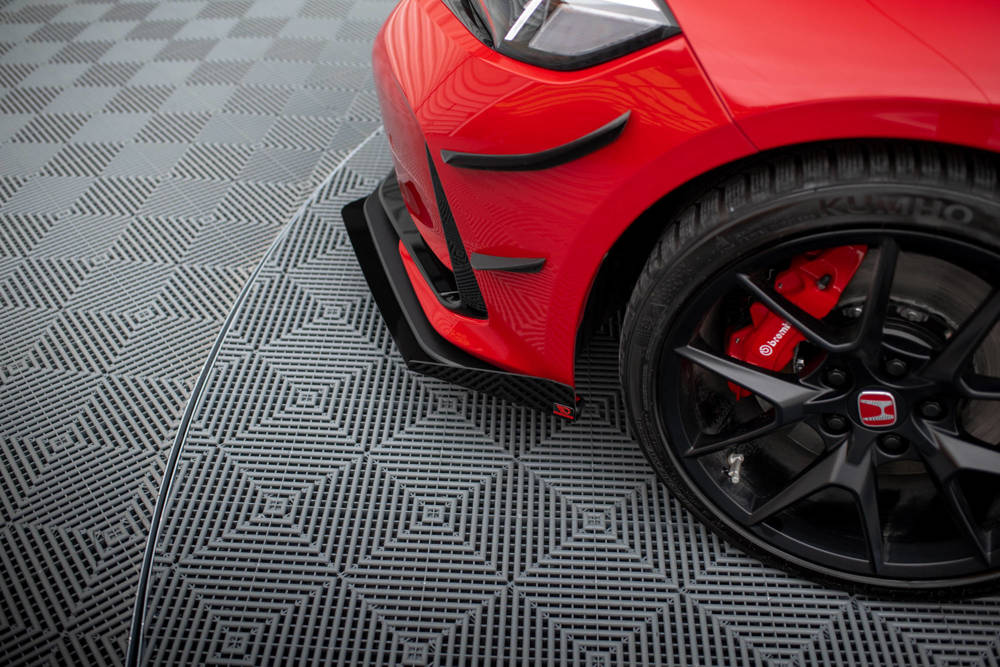 Canards Street Pro Honda Civic Type-R Maxton Glans Zwart