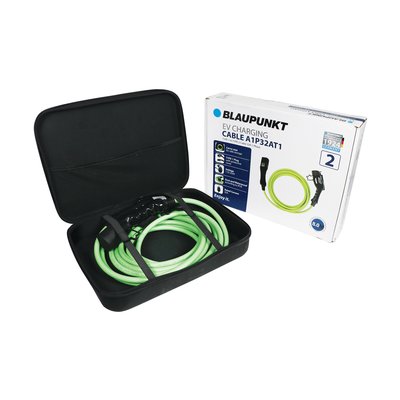 Blaupunkt Laadkabel Elektrische Auto Type1>2 32A 1ph A1P32AT1