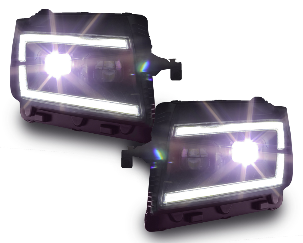 Headlights VW Crafter II 2017-... Full LED DRL Dynamic