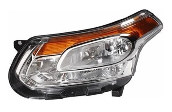 koplamp, Hella, H7+H7, elektr verstelb, incl stelmotortje, links