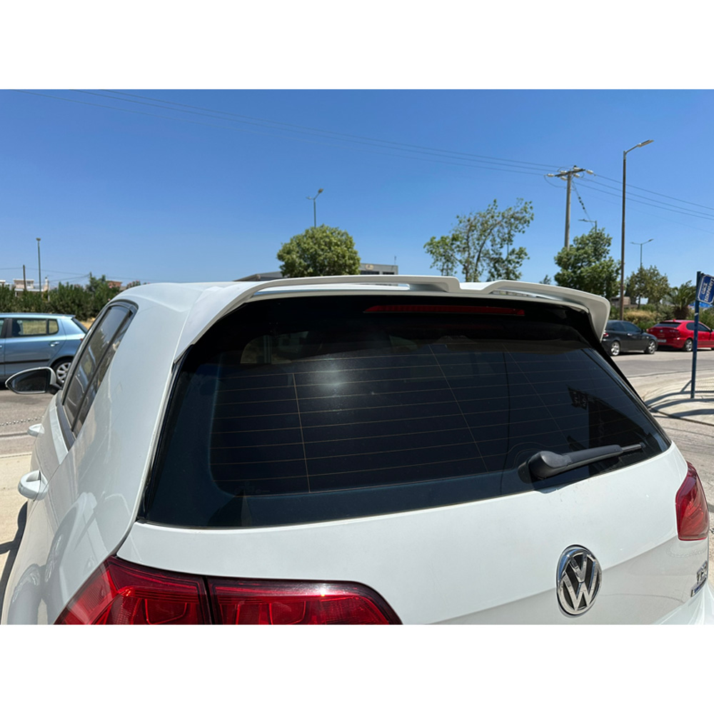 Dakspoiler  Volkswagen Golf VII GTI / R / R-Line 2012-2017 & Facelift (7.5) 2017-2019 (PU)