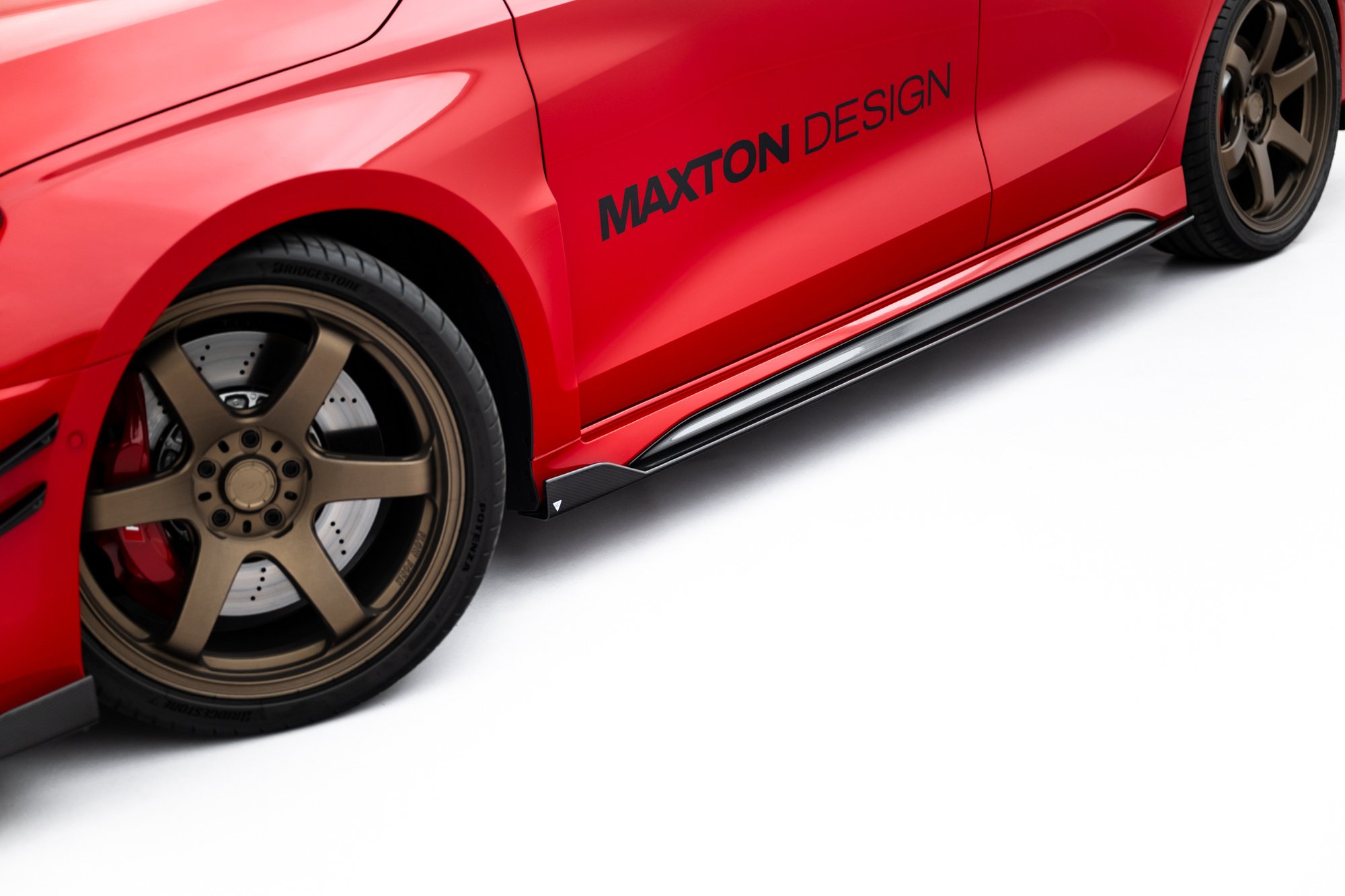 Prepreg Carbon Fiber Zijskirts V.1 Audi RS3 Sedan 8Y Facelift – Maxton Design
