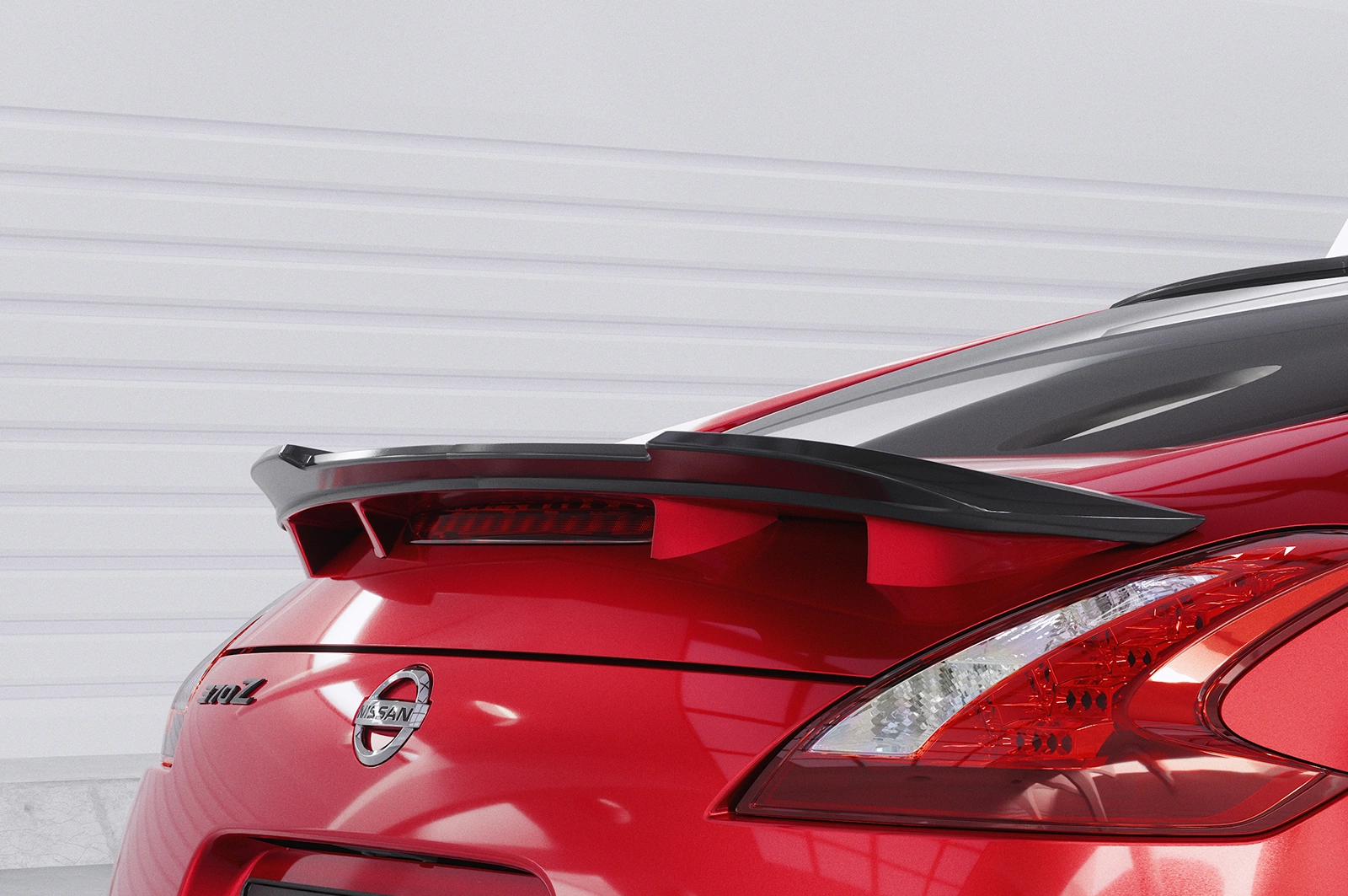 Achterspoiler Nissan 370Z (Z34) Glans Zwart – 2008–2020