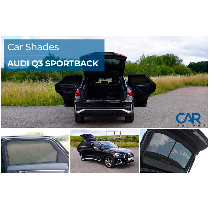 Set Car Shades  Audi Q3 (F3N) Sportback 2019- (6-delig)