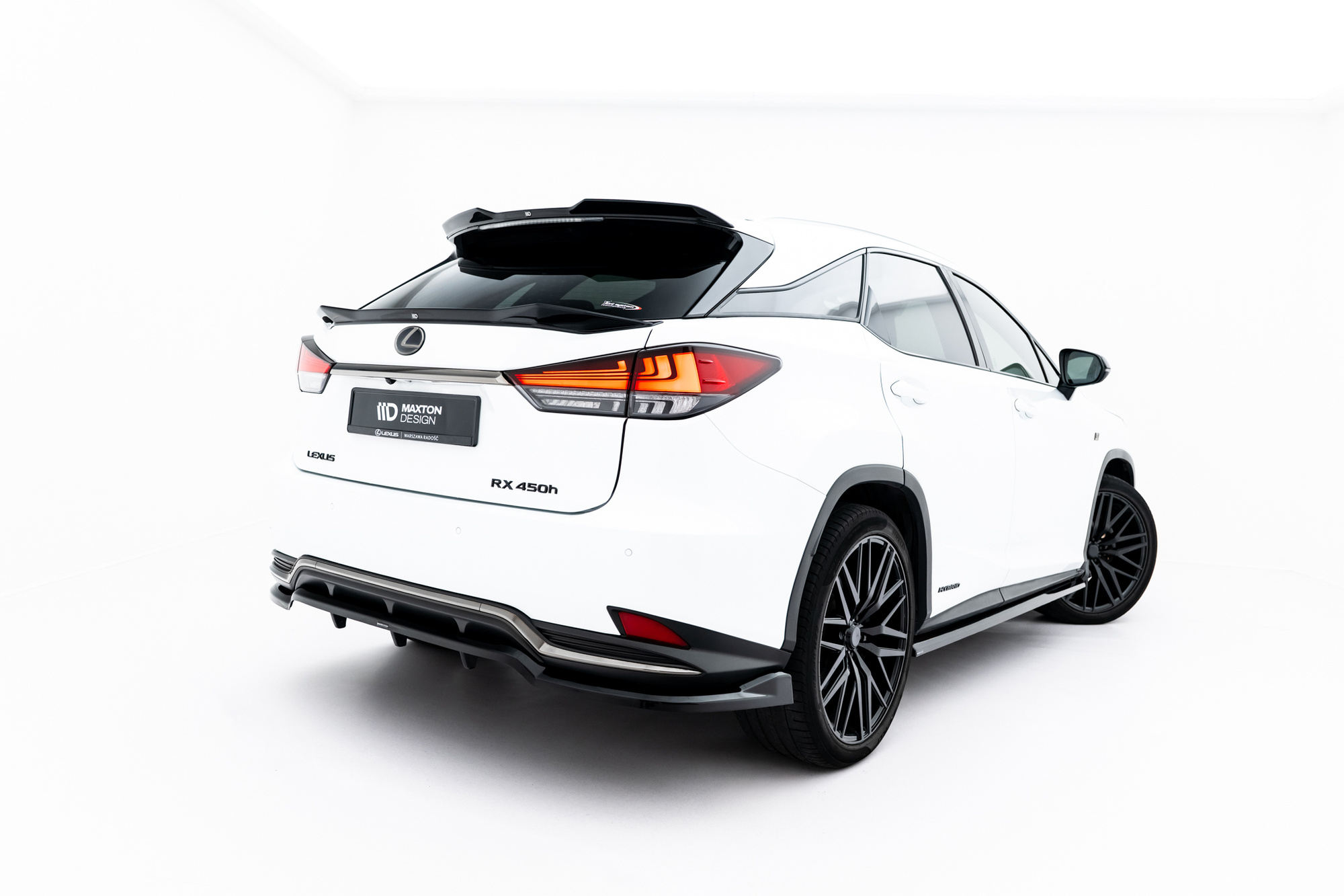 Achterbumper bescherming Lexus RX 2009-