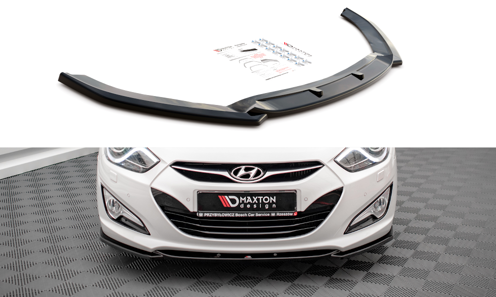 Voorspoiler Hyundai i40 Mk1 Maxton Glans Zwart