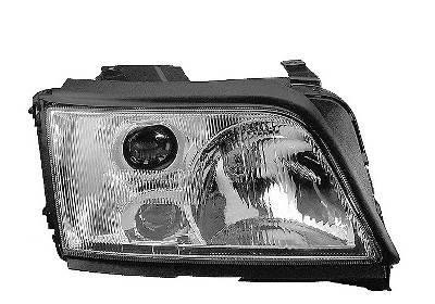 koplamp, Hella, H1+H1+H3, rechts Audi A6, 1994-1997