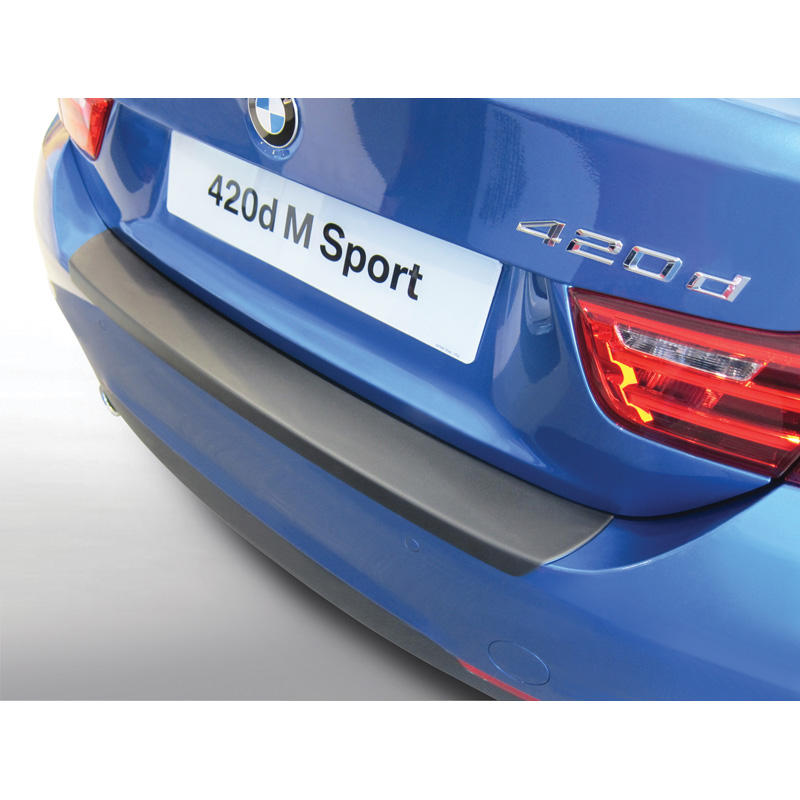 ABS Achterbumper beschermlijst  BMW 4-Serie F32 Coupe 7/2013-9/2020 'M-Sport' incl. M4 Zwart