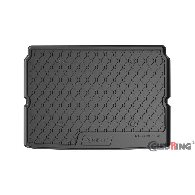 Rubbasol (Rubber) Kofferbakmat  Peugeot 2008 II 2020- (Hoge variabele laadvloer)