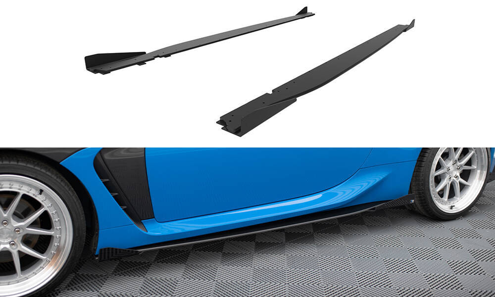 Zijskirts V.1 met Canards Toyota GR86 Maxton Street Pro