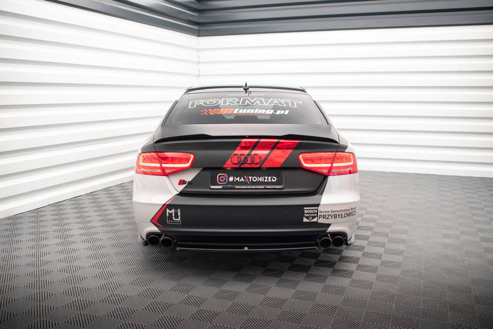 Diffuser Audi S8 D4 Maxton Glans Zwart