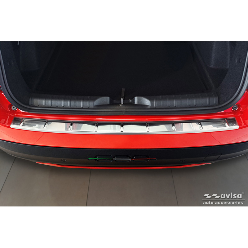 RVS Achterbumperprotector  Fiat 600 Mild Hybrid / 600e 2023- 'Ribs'