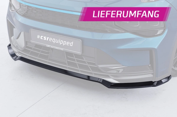 Voorspoiler | Bekerspoilerlip met ABE voor Lynk & Co 1