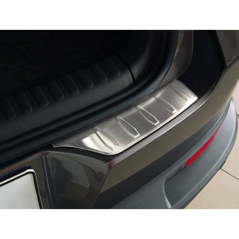 RVS Achterbumperprotector VW Tiguan 07-