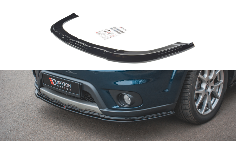 Voorspoiler Fiat Freemont Glanzend Zwart