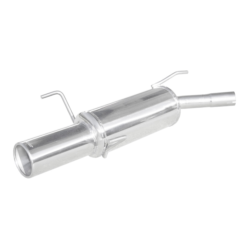 100% RVS Sportuitlaat  Opel Corsa C 1.3 CDTi (70pk) 2000- 102mm