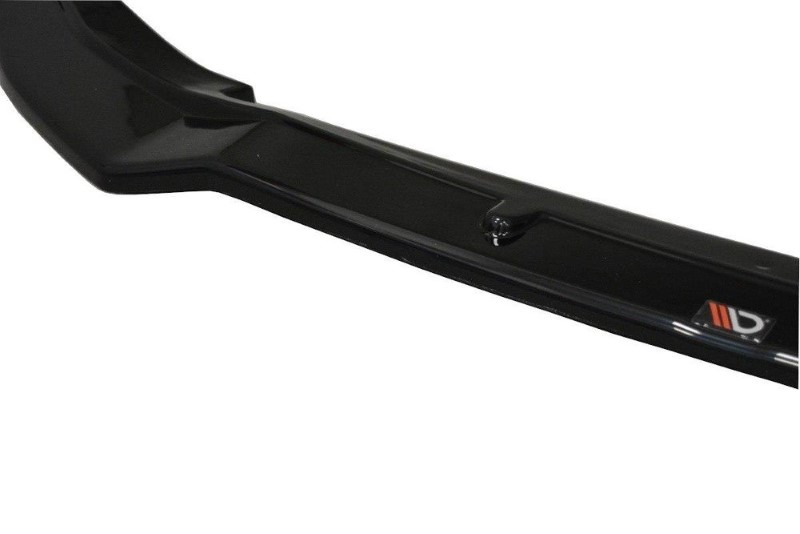 Voorspoiler Honda Civic Mk9 Facelift Glanzend Zwart