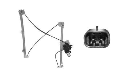 raammechanisme, incl motor, voorportier, rechts BMW X5 E53, 2003