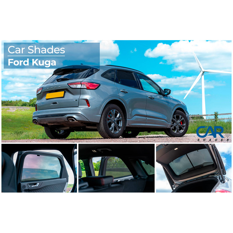 Set Car Shades  Ford Kuga III 2019- (6-delig)