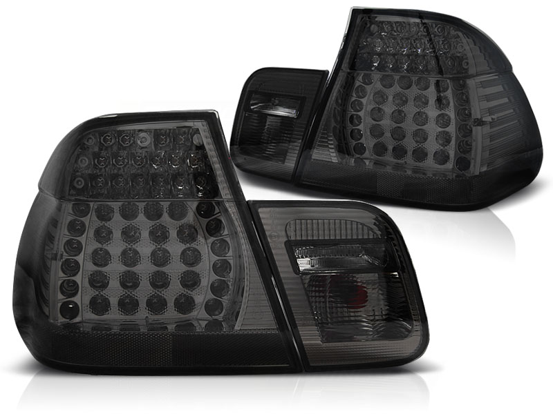 Taillights BMW E46 98-01 clear/black