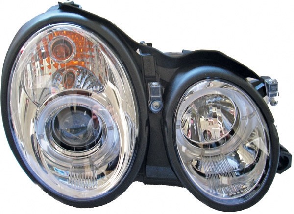 Headlights Mercedes W208 chome 97-02