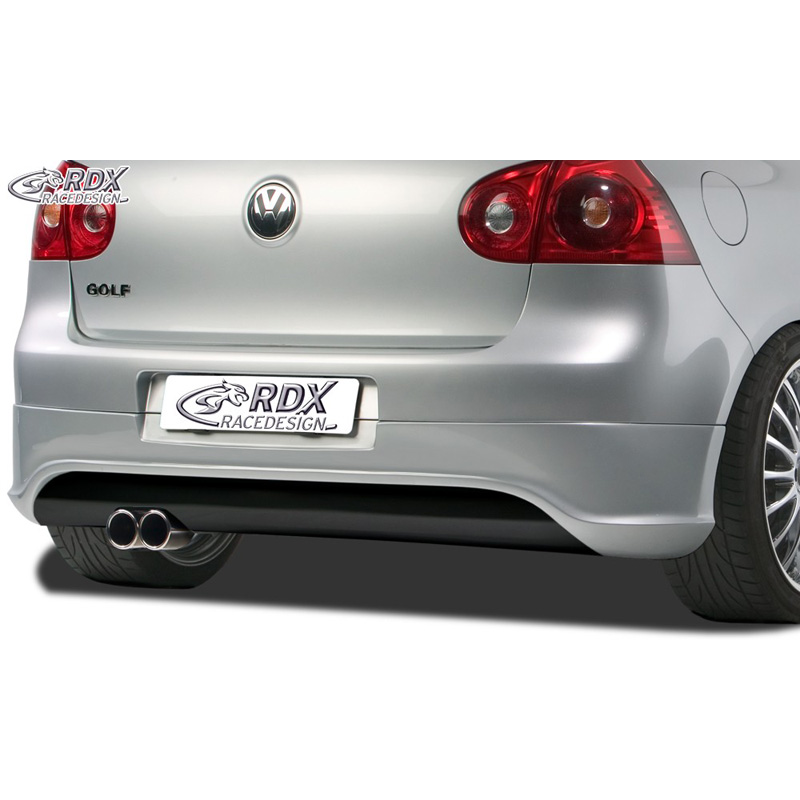 Achterskirt  Volkswagen Golf V R32 Hatchback 3/5-deurs 2003-2008 (uitlaat links) excl. Variant/Plus (ABS)
