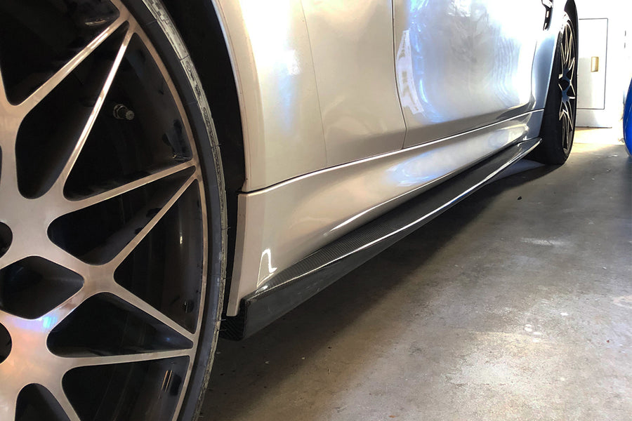 BMW M4 F82 VA Style Carbon Fiber Side Skirts 2014-2020