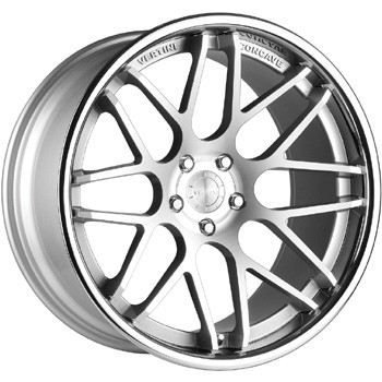 VERTINI MAGIC CONCAVE INOX SILVER MACHINE POLISHED 9,5x19 5x112