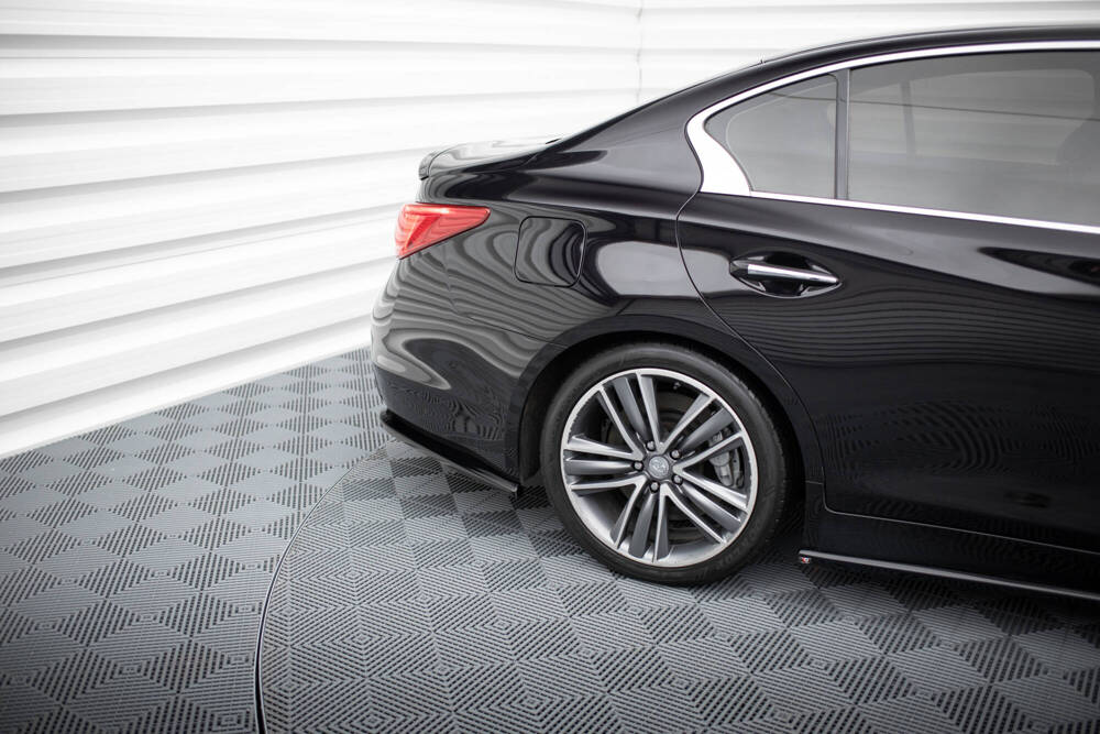 Zijdiffuser V.2 Infiniti Q50 S Maxton Glans Zwart