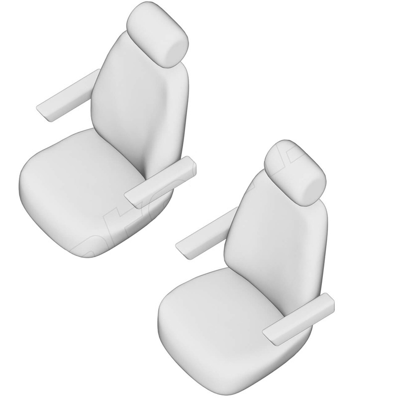 New York Design Kunstleder Stoelhoezenset 1+1  Volkswagen T5 2003-2015