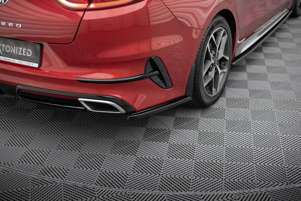 Zijdiffuser Kia ProCeed GT Mk 3 Mat Zwart