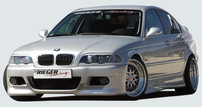 Voorbumper BMW E46 Diesel M3-Look vanaf 2002 Rieger