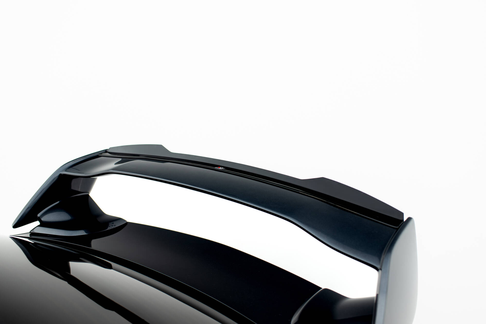 Spoiler Cap Subaru Impreza WRX STI MK3 Facelift Maxton Glanzend zwart